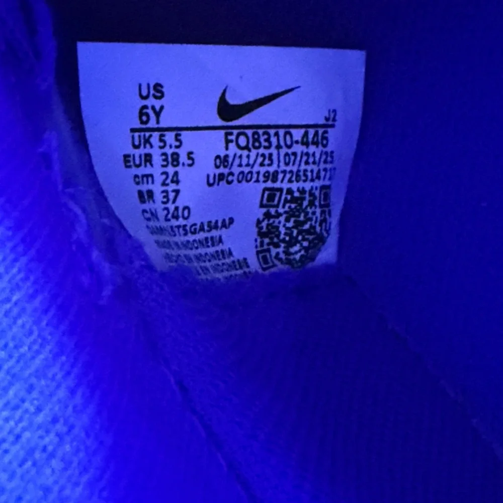 GS Nike Jr Mercurial Superfly 10 Academy Turf High Soccer Shoes FQ8310 446 Sz 6Y
